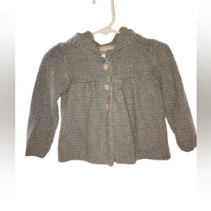 Carter's Grey hooded cardigan 18mths